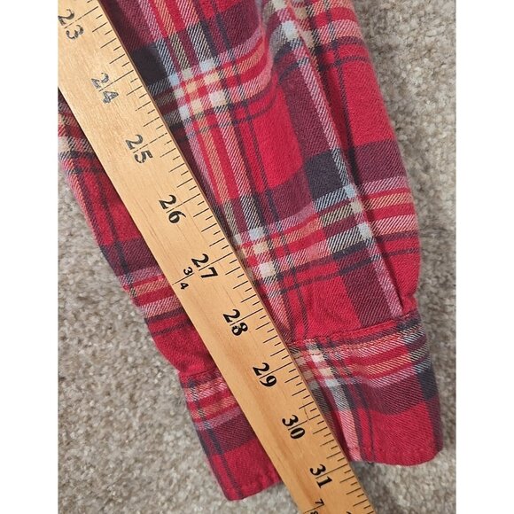 OOAK Upcycled Flannel Shacket Shirt Jason Aldean Small Town Country Music Sz XL - Picture 15 of 16